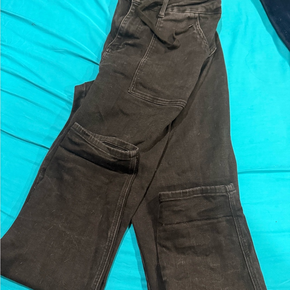 Black Judy blue joggers